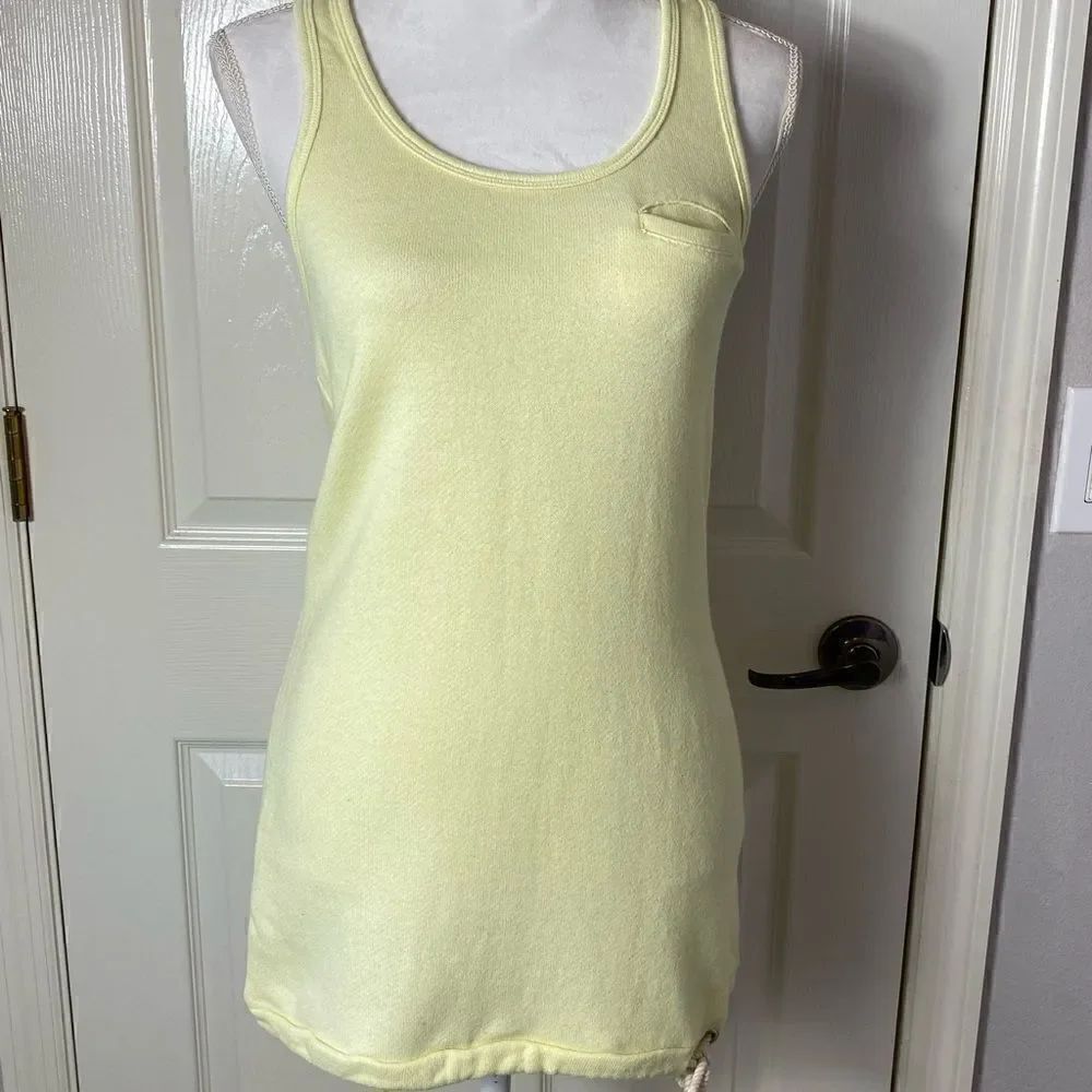 Victoria's Secret XS Yellow Terry Tank